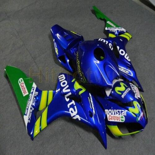 Motorcycle Fairings for CBR1000RR 2006 2007 CBR 1000RR body kit+Botls+Tank cover+Injection mold blue green ABS M2