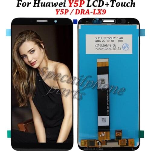 Original 5.45" LCD Screen For Huawei Y5P 2020 LCD Display Touch Screen Digitizer Assembly For Huawei DRA-LX9 LCD Display