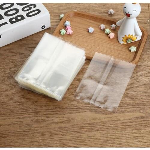 Custom Printed Own Logo Plastic Laminated PET PE Packaging Cookies Sachet Heat Middle Seal Plastic Bag