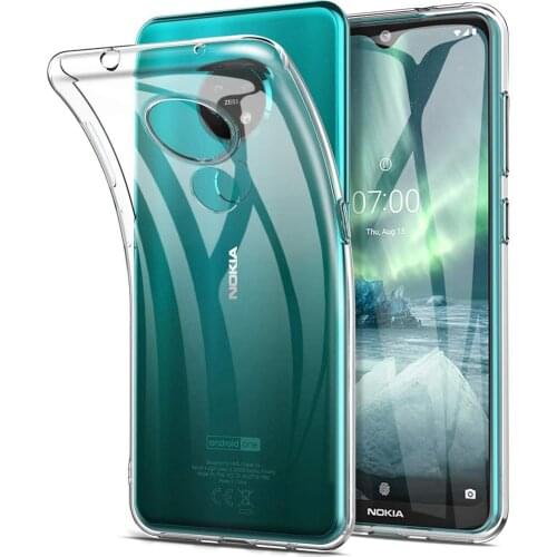 Jelly Clear Case for Nokia 8.3 5.4 7.3 3.4 5.3 2.3 7.2 6.3 2.2 4.2 Silicone Phone Back Bag Soft TPU Ultra Slim Thin Funda
