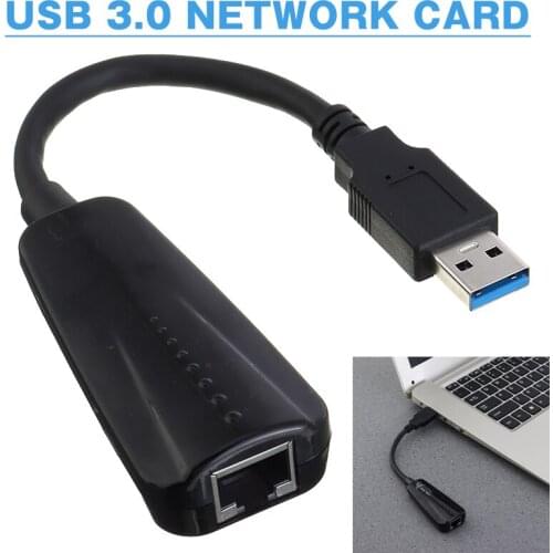 High Speed 10/100/1000Mbps RJ45 Gigabit Ethernet Adapter Portable USB 3.0 Network Card For Tablet/Laptop Computer