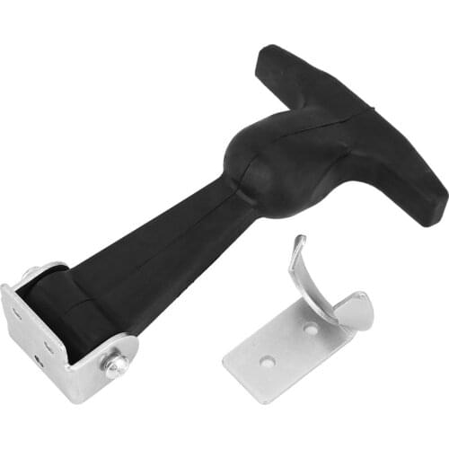 1Pcs Galvanized Latches Buckle Holder Internal Button Hook Rubber Elastic Vehicle Shock Absorption Engine Cover Hasp 250N Load
