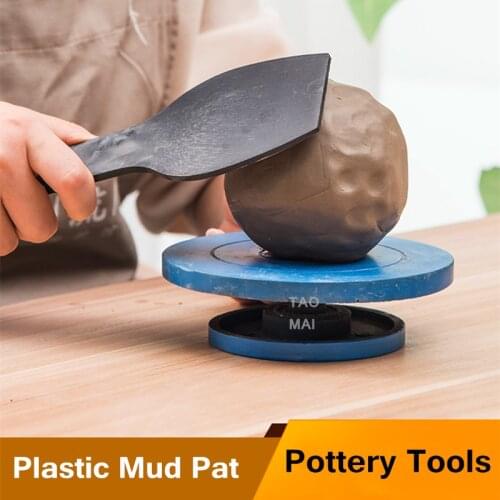 1pcs Pottery Tools Plastic Clapper Mud Shovel Clay Clapper Kneading Clay Sculpture Auxiliary Tools Modeling Tools
