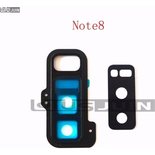 1PCS/set New Rear Back Camera Glass Lens Cover with Frame Holder for Samsung Galaxy Note 8