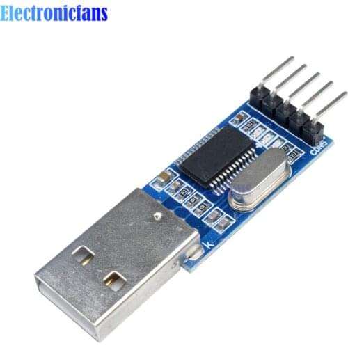 1PCS USB To Serial TTL USB-TTL Module Adapter PL2303HX Auto Converter Microcontroller With Flexible Cover 3.3V/5V For Arduino