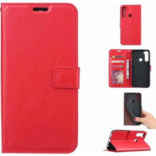 10pcs/lot Crazy Horse Wallet Leather stand Case For Samsung A11 A41 A01 Photo Frame Card Slots