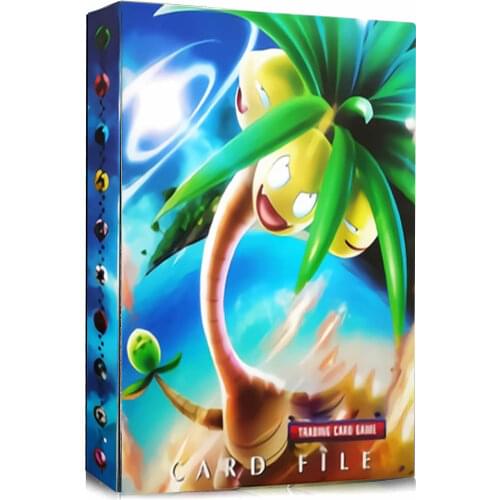 Pokemon Cards Album Book TAKARA TOMY 240Pcs Anime Game Card EX GX Collectors Holder Binder Folder Top Loaded List Toys For Kids