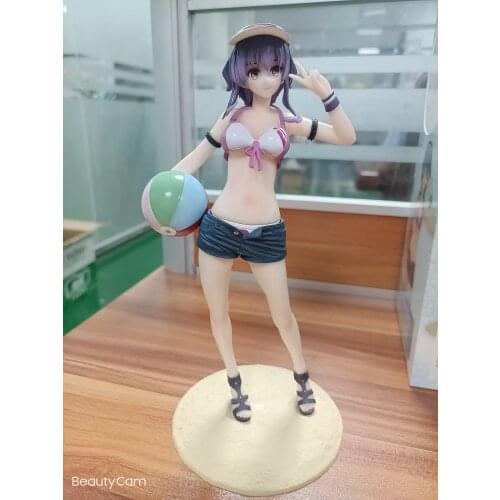 Anime How to Raise a Passerby Hyodo Michiru Gentleman Traits Swimsuit Standing Girl Figure 25cm