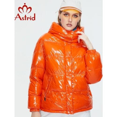 Astrid 2021 Winter Womens Parkas Oversize Thick Cotton warm Jacket Female Coats with Hooded Fashion padded Casual Loose Outwear