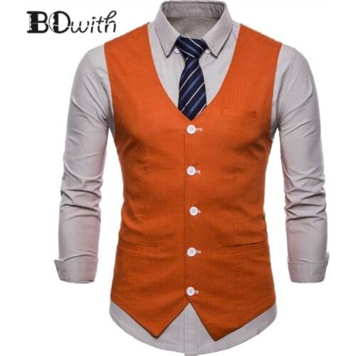 Bowith Men's Suit Vests