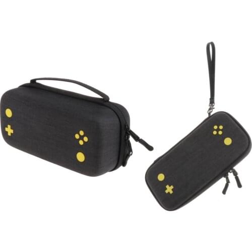 Carrying Case Storage Bag Pouch Hard Shell Sofe Lining fit for Nintendo Switch Lite Waterproof Travel Accessories