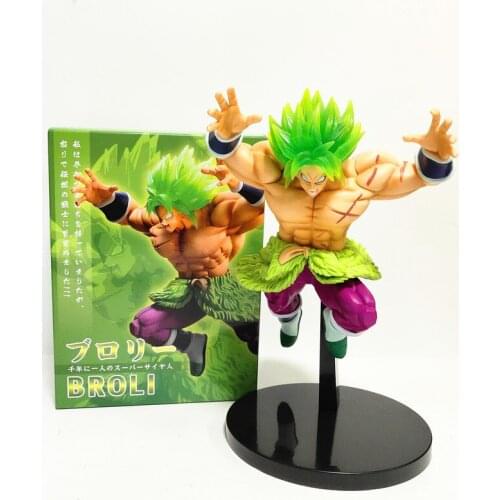 Dragon Ball Super Broli Figurine Figuras Super Saiyan Anime Dragonball Z Broly Action Figures Model Toy