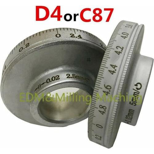 1PCS High Quality Bridgport Milling Machine Aluminum D4/C87 Dail XY/Z Axis CNC Vertical Mill Tooll Durable New