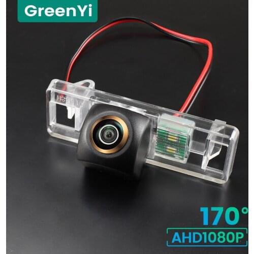 GreenYi 1080P HD 170° Car Rear View Camera For Nissan QASHQAI X-TRAIL Geniss Citroen C4 C5 C-Triomphe Peugeot 307 cc Pathfinder
