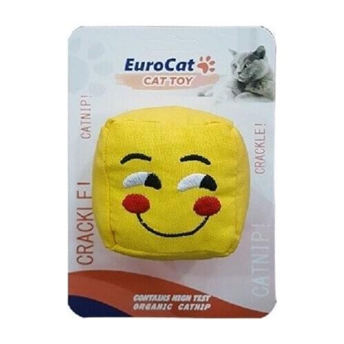 EuroCat Cat Toy Smiley Cube 400046628