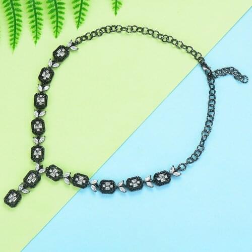 LARRAURI 2019 Hot Trendy Long Chain Necklaces Charms Cute Women Girls Crystal Small Pendant Necklaces Fashion Jewelry