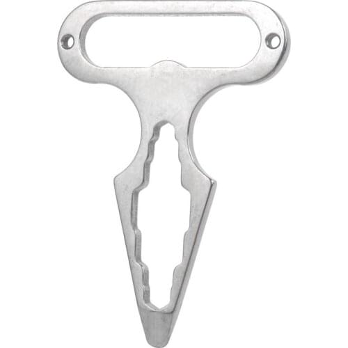 Stainless Steel Multi Tool Ratchet Wrench Screwdriver Bottle Opener Outdoor EDC Multitool Hand Tool Keychain Camping Tool