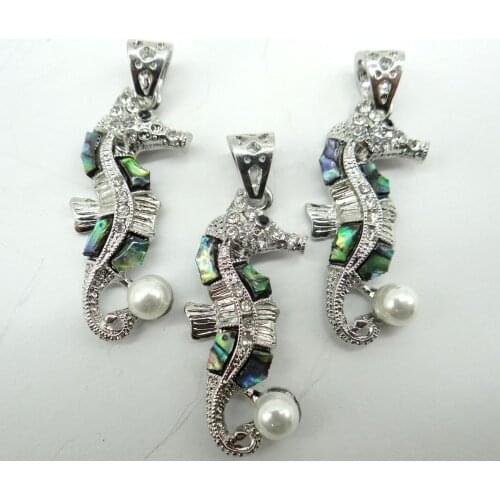 Natural stone Quartz crystal Turquoises Abalone Shell carved the of pendants for diy jewelry making Bracelet earring necklace