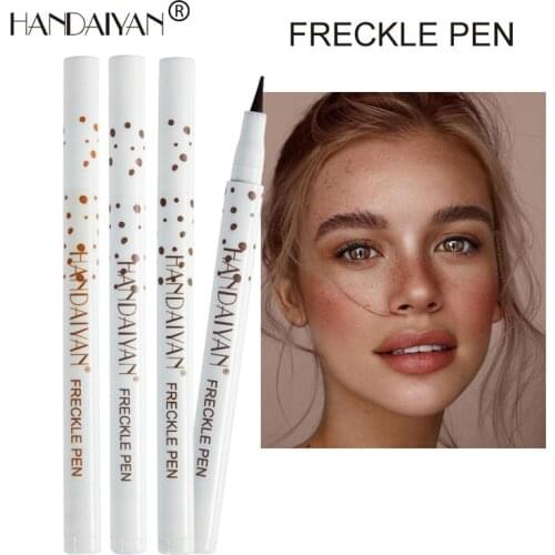 Natural Freckle Pen Popular Makeup Embellishment Pen Spots Fake Makeup Pen Waterproof Durable Cosmetics Dot Spot Pen