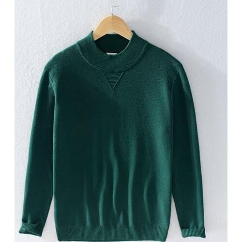 New design long sleeve winter and spring sweaters men brand Italy casual sweater for men trendy sweatshirt sweater mens chandail