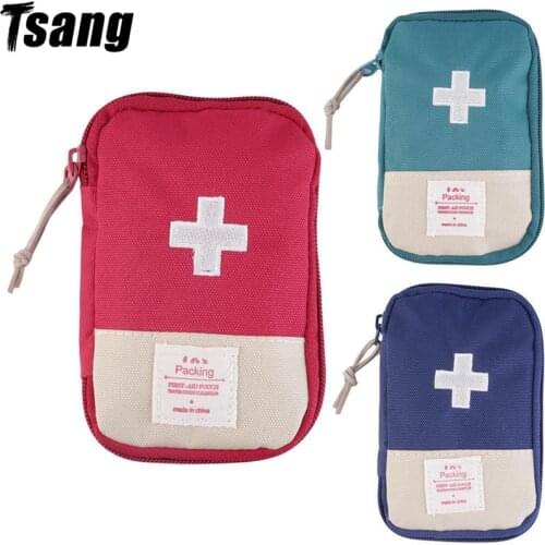 Portable First Aid Medical Kit Travel Outdoor Camping Useful Mini Medicine Storage Bag Camping Emergency Survival Bag Pill Case