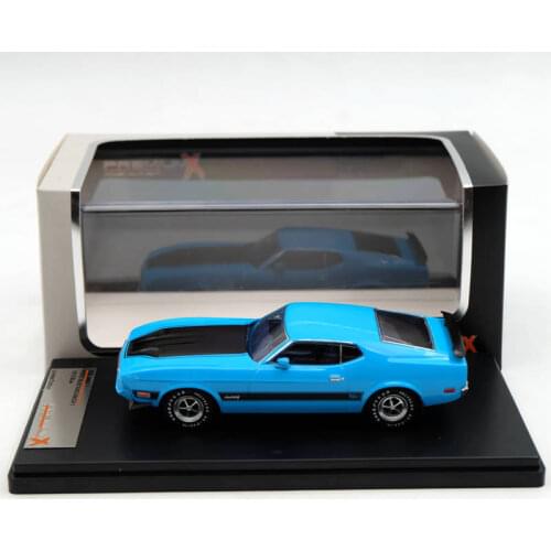 Premium X 1:43 Ford Mustang Mach 1 1973 Blue PRD399J Models Auto Limited Edition