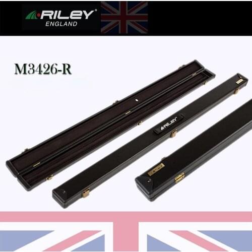RILEY M3426-R Snooker Cue Case Box 3/4 Rod Box Durable Kit Box Durable Kit Box Professional Billiard Stick Accessories 2019