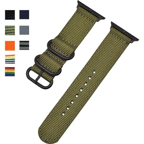 Sport Nylon band for Apple Watch 4 Band For iwatch 4 3 2 1 Sport 42 mm 40mm 38 mm Strap For iwatch Series 4 40 mm Band