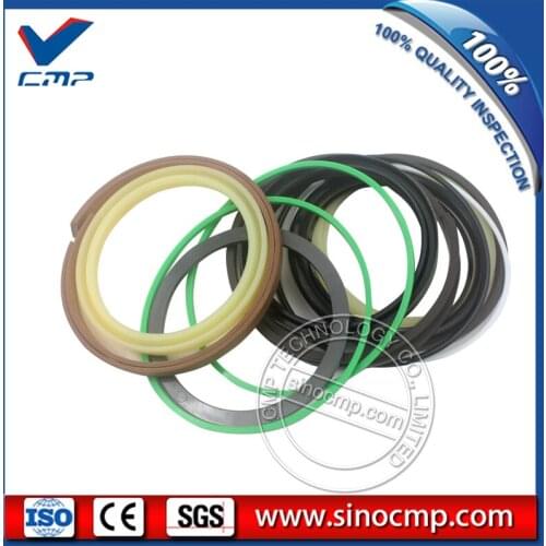 SK120-5 bucket cylinder seals, repair kit for Kobelco excavator service kit , 3 month warranty
