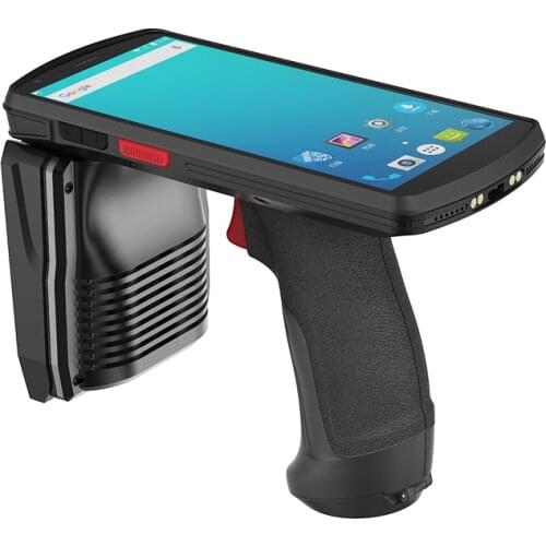 2D Barcode Scanner Reader Honeywell Android Handheld Data Mobile Terminal PDA UHF RFID Reader With Pistol Grip GPS 4G