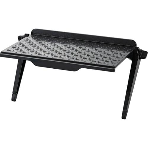 Foldable Multi-functional Storage Rack TV Computer Display Rack Screen Storage Bracket Screen Shelf Adjustable Rack Holder