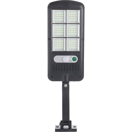 120LED Solar Powered Street Wall Light PIR Motion Sensor Dimmable Lights Waterproof Night Light With 3 Modes For Garden