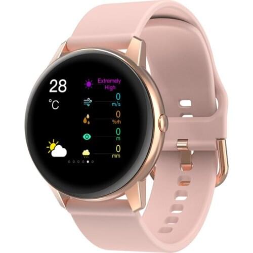 Smart Sports Watch bracelet waterproof IP68 heart rate blood pressure monitoring Full metal body Touch 1.3"IPS smart watch R3