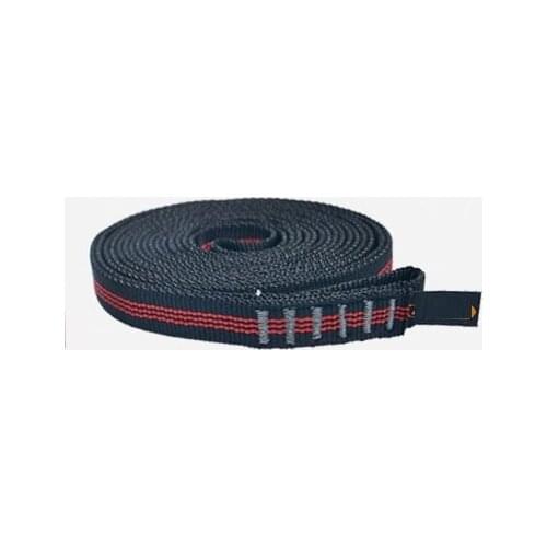 20MM 2200KG Outdoor climbing downhill flat belt, rope protection resistant nylon flat band Yoga rigging hardware