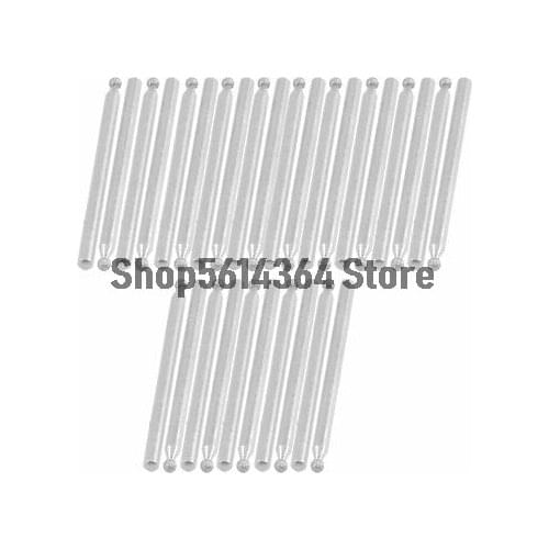30 Pcs 2.5mm Dia Round Ball Head 3mm Shank Grinding Diamond Mounted Bits
