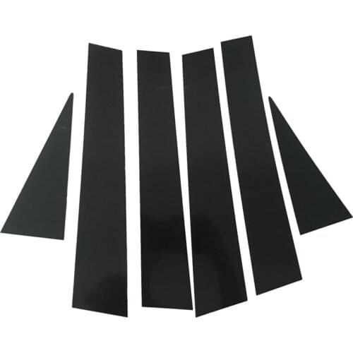 Car Window BC Center Pillar Window Pillar Sticker Trim for Chevrolet Captiva 2008-2018