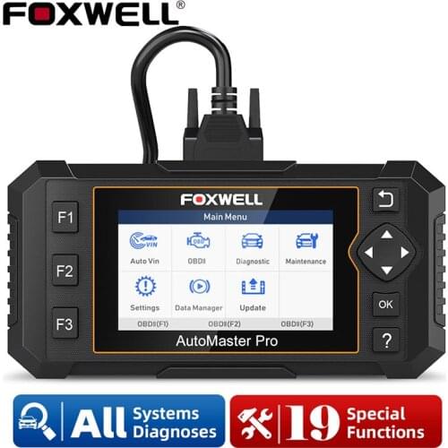 Foxwell NT644 Elite Car Diagnostic Tool professional DPF Injector Oil Reset OBD2 Automotive Scanner Full System Multi-language