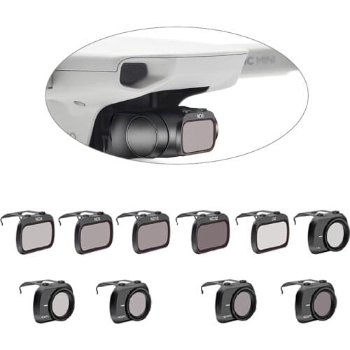 Mavic Mini Drone Filter ND-PL Adjustable UV CPL Camera Lens Filter Kit Ultralight Anti Scratch Polarizing Neutral Density Filter