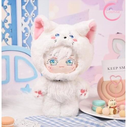 Cosmile Anime Jujutsu Kaisen Gojo Satoru Plush Doll Clothes Outfit Stuffed Toys Collection Limited Cute Cosplay Christmas Gift C