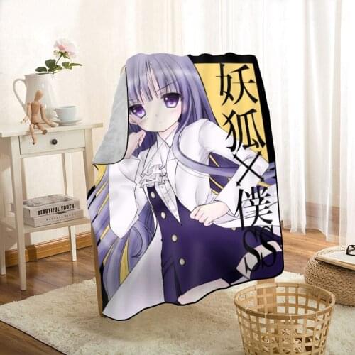 HEARMNY Inu x Boku SS Blanket Super Soft Warm Microfiber Fabric Blanket For Couch Throw Travel Adult Blanket
