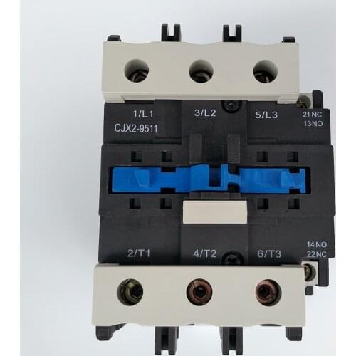 Original CHINT CJX2-9511 AC Contactor 1NO+1NC 95A Coil Voltage 380V 220V 110V 36V 24V LC1-D95 AC Contactor