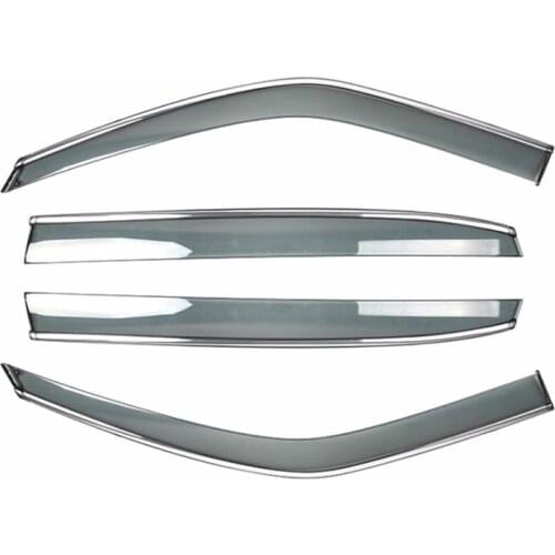 Car-styling fit for Subaru Outback 2010 2011 2012 2013 2014 plastic Window glass Wind Visor Rain/Sun Guard Vent 4pcs