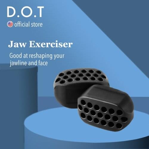D.O.T Exerciser of Jaw Fitness Simulator for the School Trainer Expander Face Exerciser Jawliner Coach Jaw Line Muscle Balls