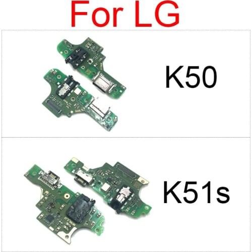USB Charger Board For LG K50 K51s USB Charging Jack Dock Port Connector Board Flex Cable Replacement Parts