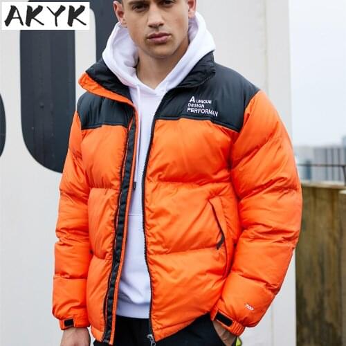 Winter mens cotton coat