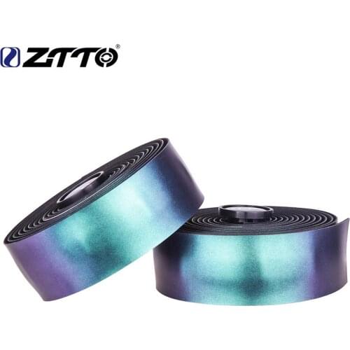 ZTTO Colorful Road Bike Bar Tape Handlebar EVA PU Tapes High Quality Durable Shock-Proof High Toughness Bar tape With 2 Bar Plug