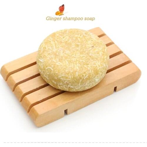 8Pcs Natural Organic Handmade Shampoo Soap Bar Hair Growth Plant Essence