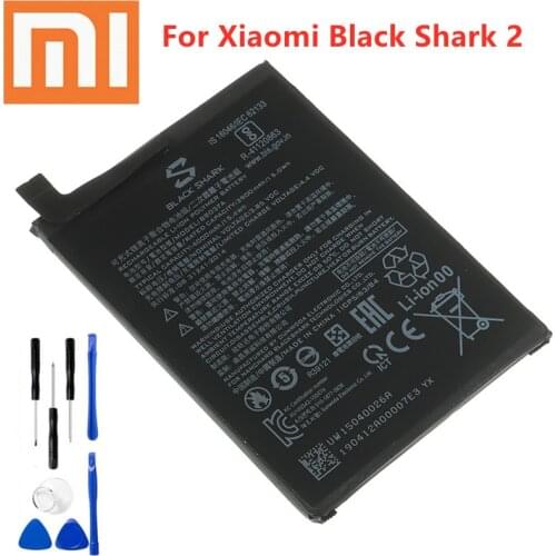 BS03FA BSO3FA 4000mAh Battery For Xiaomi Black Shark 2 Xiaomi 100% Original Phone High Quality Battery BB03FA + Tools