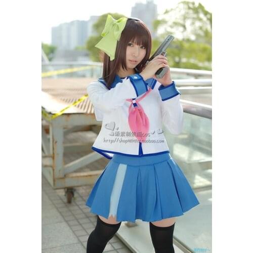 Angelbeats Track Zero ANGEL BEATS-SSS Angel Beats! Kanade Tachibana Angel Yuri Nakamura Otonashi Eri Shiina Cosplay Costume