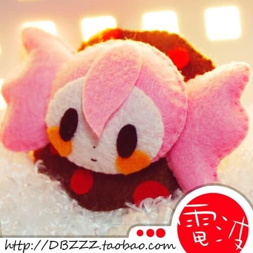 Cartoon Brooch Felt kit Non-woven cloth Craft DIY Sewing set Felt Handwork Material DIY needlework supplies